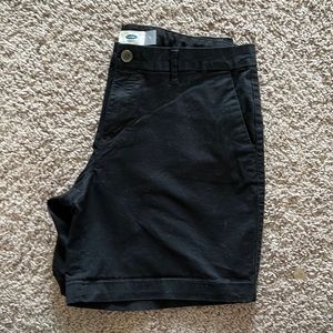 Women’s Black Chino Shorts